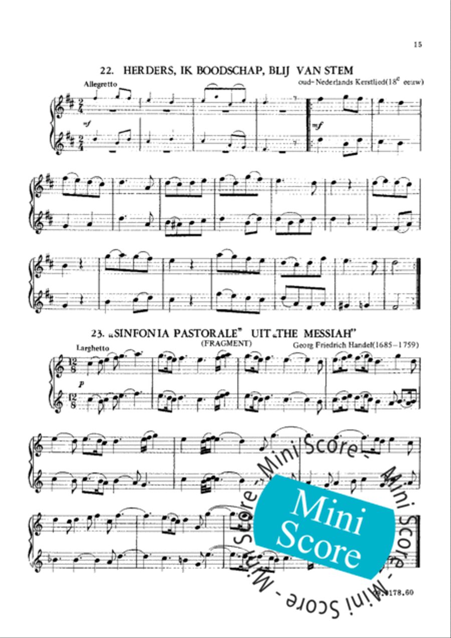 32 Christmas Melodies Woodwind Duet scores gallery preview page 18