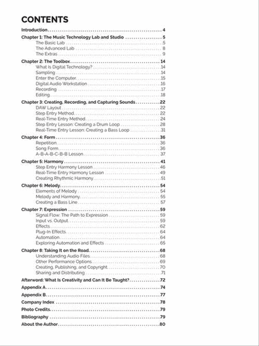 Music Technology 101 Music Technology 101 Collection / Songbook scores gallery preview page 2