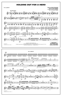 Book cover for Holding Out For A Hero (arr. Conaway & Finger) - Bb Clarinet