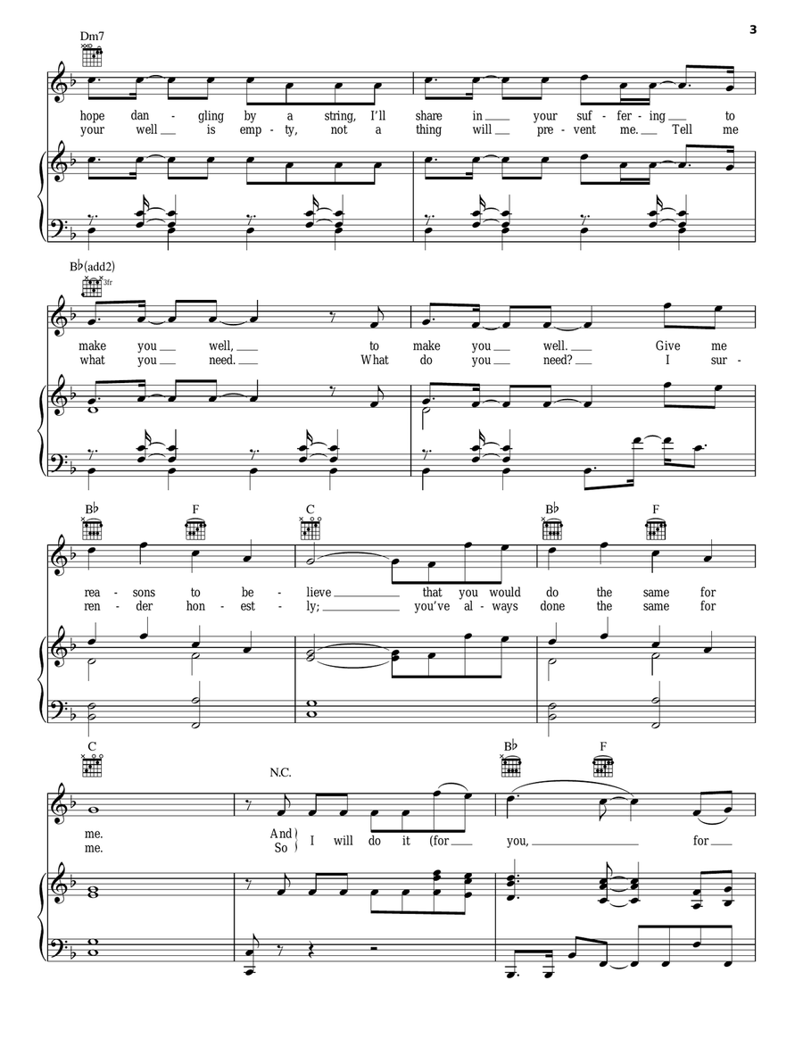 Gone, Gone, Gone Acoustic Guitar scores gallery preview page 3