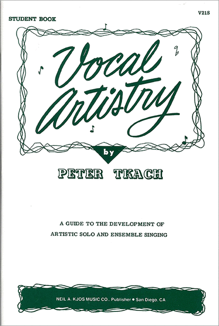 Vocal Artistry, (Student Book )