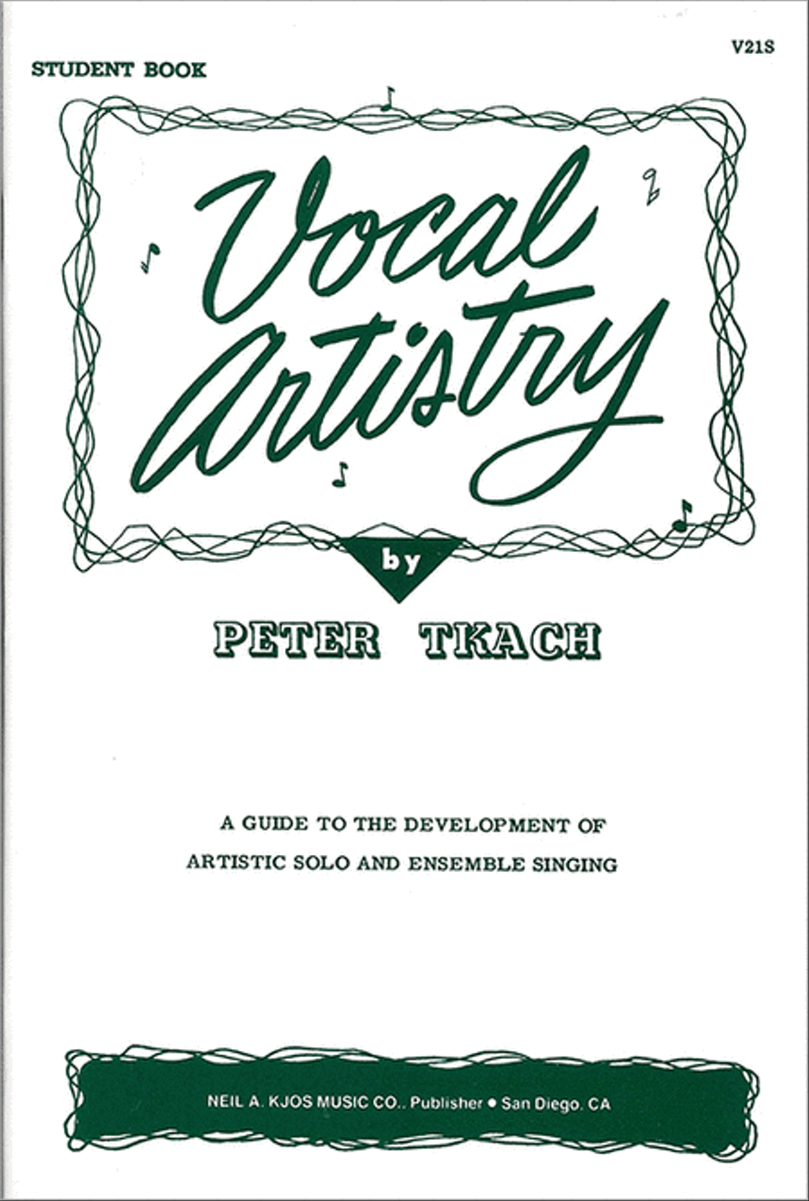 Vocal Artistry, Student Book Choir scores gallery preview page 1