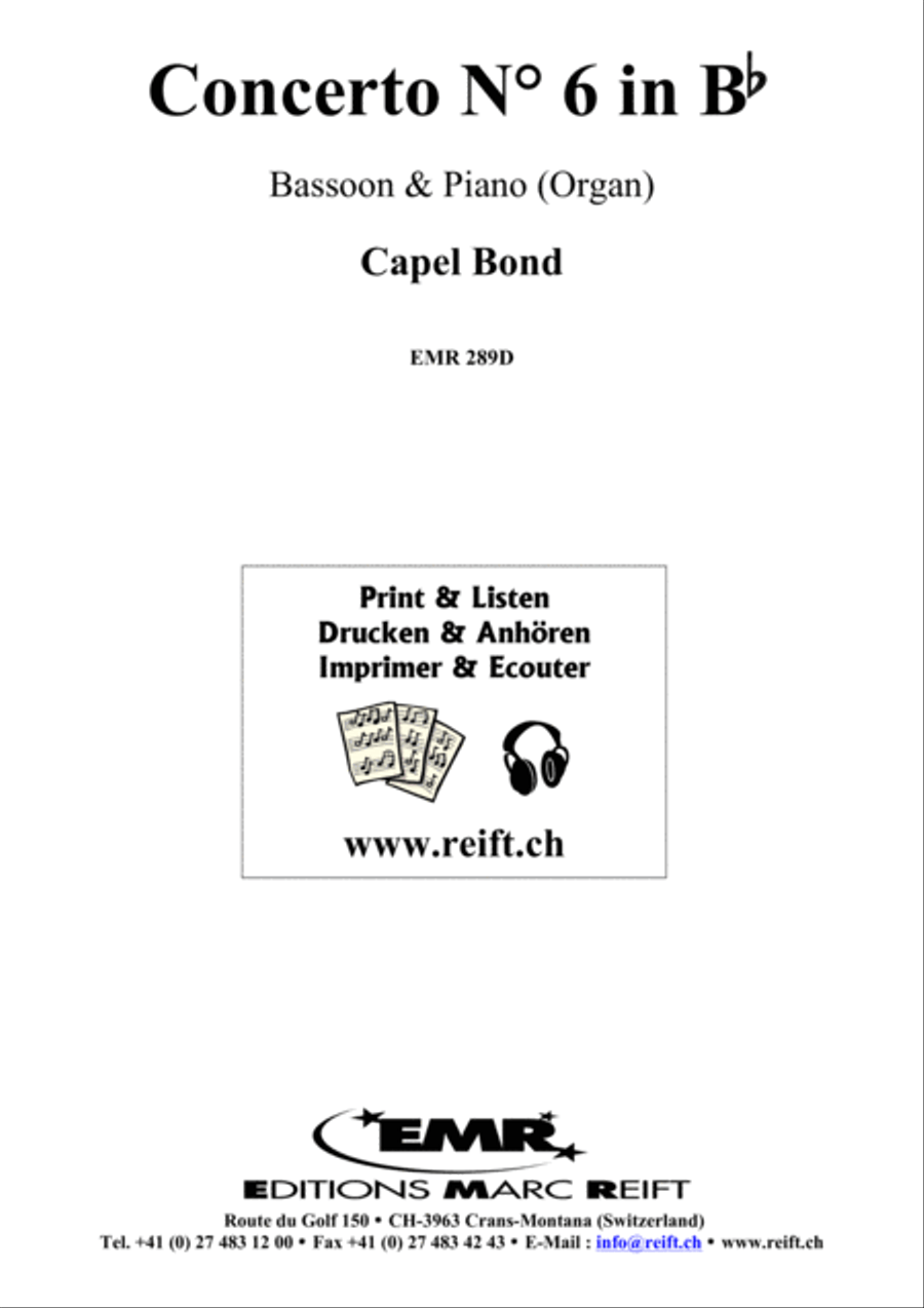 Concerto No. 6 Bassoon Solo scores gallery preview page 9