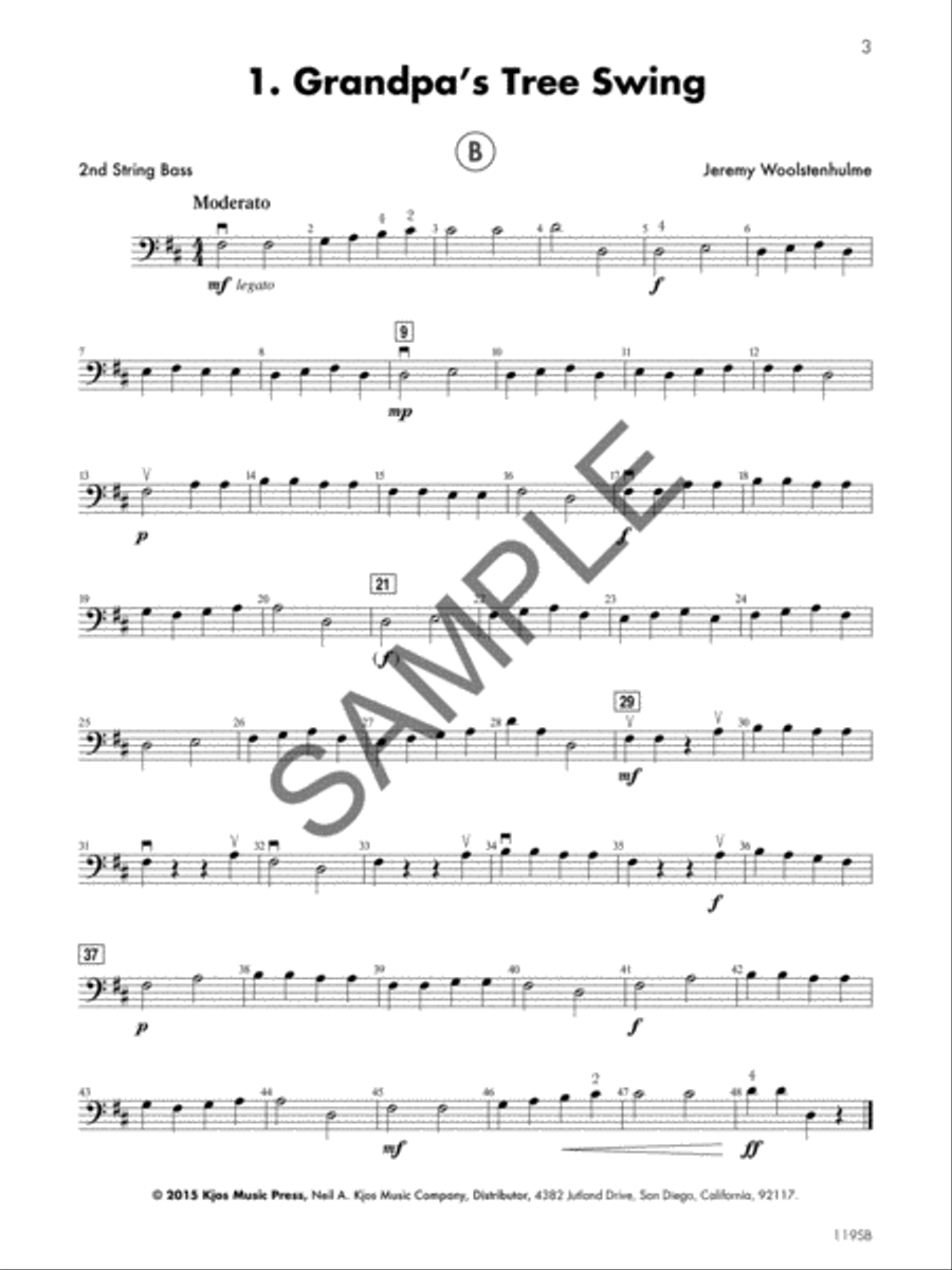 String Basics First Performance Ensembles - Book 1 - String Bass