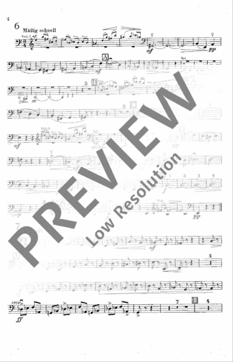 Eight Pieces Eight Pieces Double Bass scores gallery preview page 4