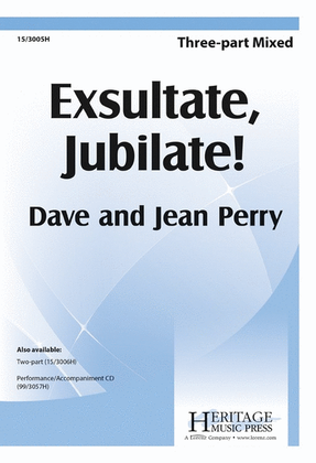 Book cover for Exsultate, Jubilate!