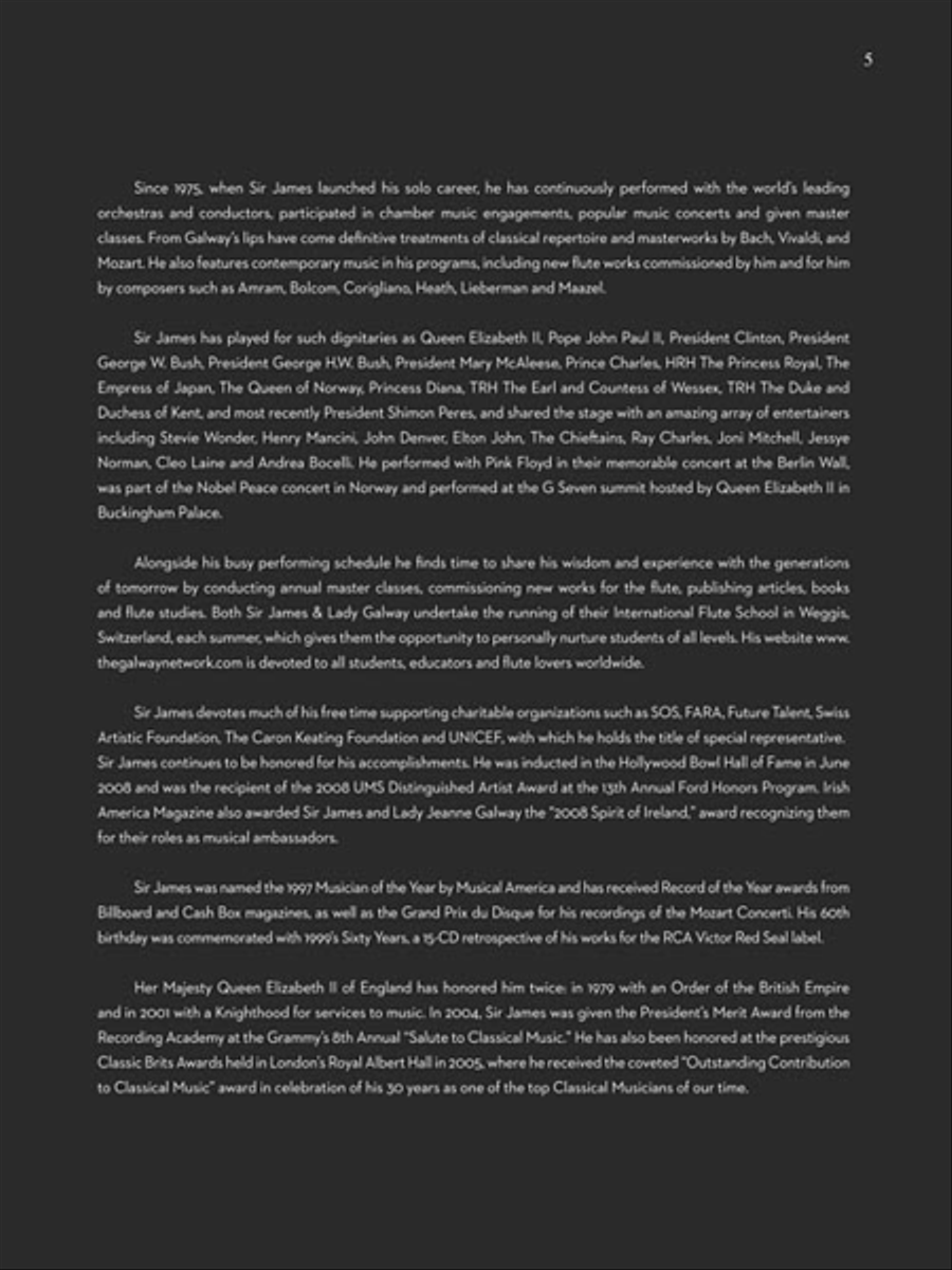 Mozart for Flute Flute Solo scores gallery preview page 5