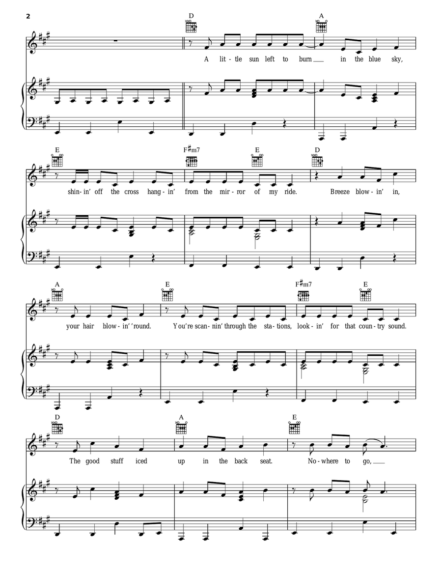 Chillin' It Acoustic Guitar scores gallery preview page 2