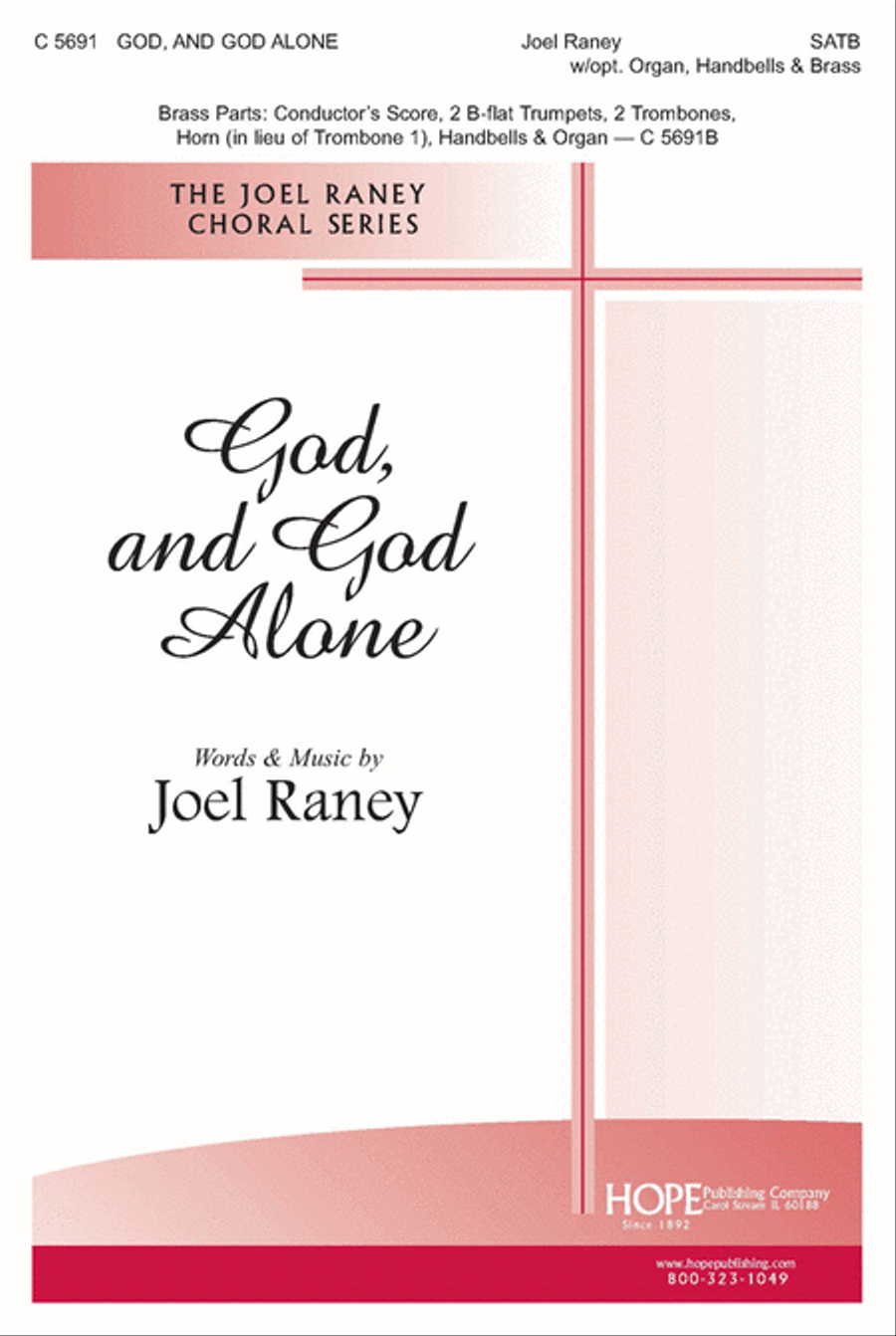 God, and God Alone 4-Part scores gallery preview page 1