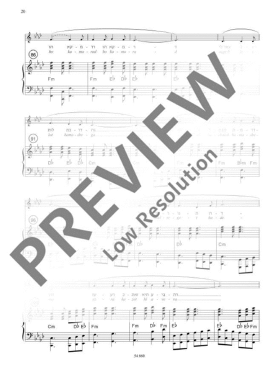Mauthausen Mezzo-Soprano Voice scores gallery preview page 21