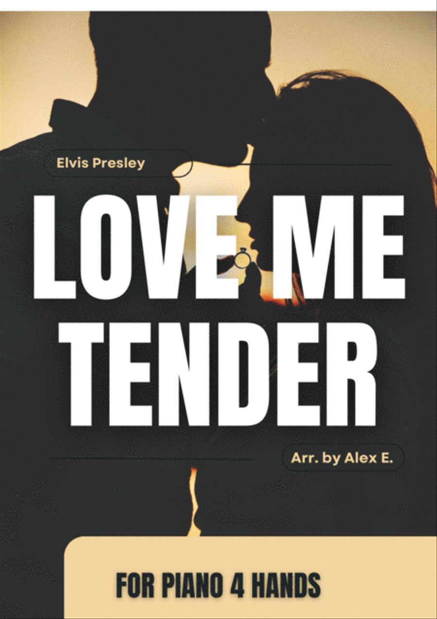 Love Me Tender 1 Piano, 4-Hands scores gallery preview page 2