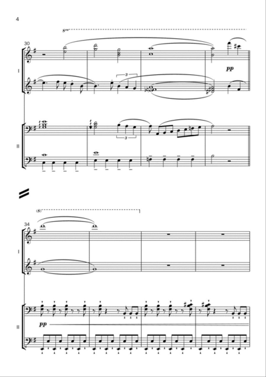 Zanarkand 1 Piano, 4-Hands scores gallery preview page 4