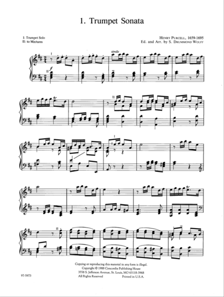 Baroque Music for Manuals, Vol. IV Organ scores gallery preview page 3