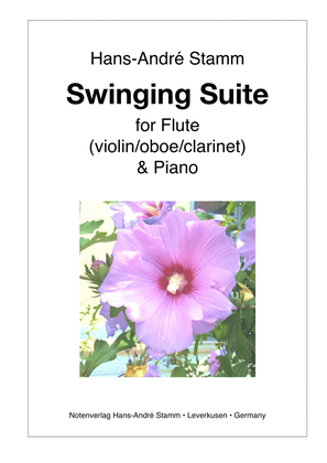 Book cover for Swinging Suite for flute (violin/oboe/clarinet) and organ