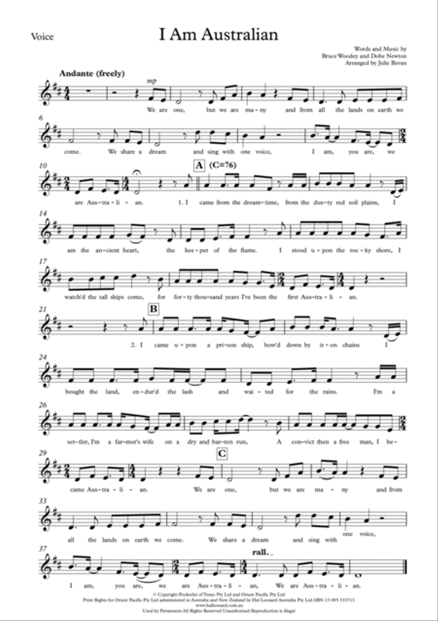I Am Australian I Am Australian String Orchestra scores gallery preview page 4