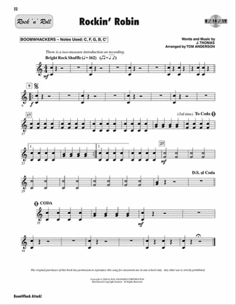 BoomWhack Attack! Choir scores gallery preview page 7