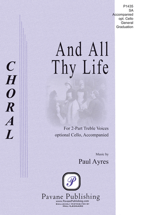 Book cover for And All Thy Life