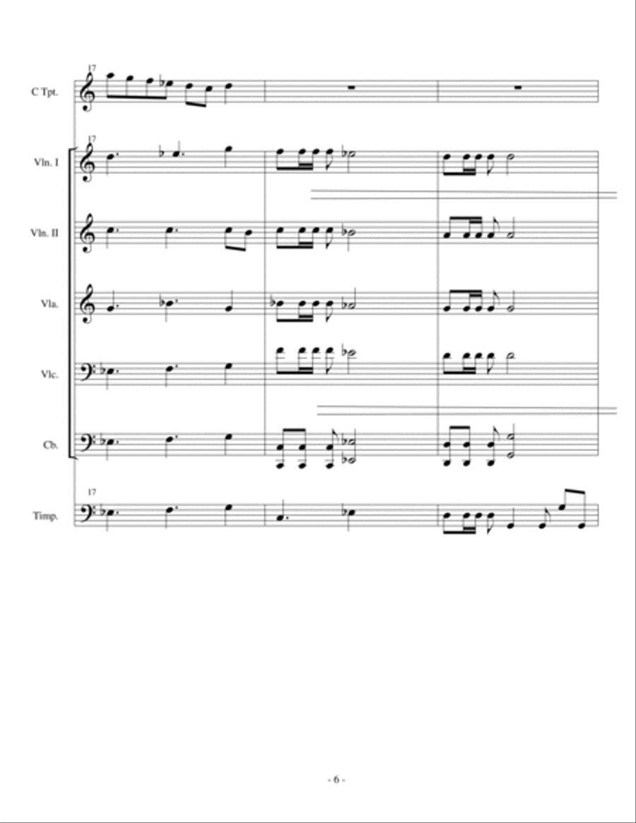 Militant Termites String Quartet scores gallery preview page 6