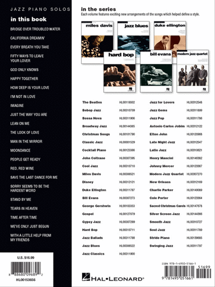 Pop Standards Pop Standards Piano Solo scores gallery preview page 6
