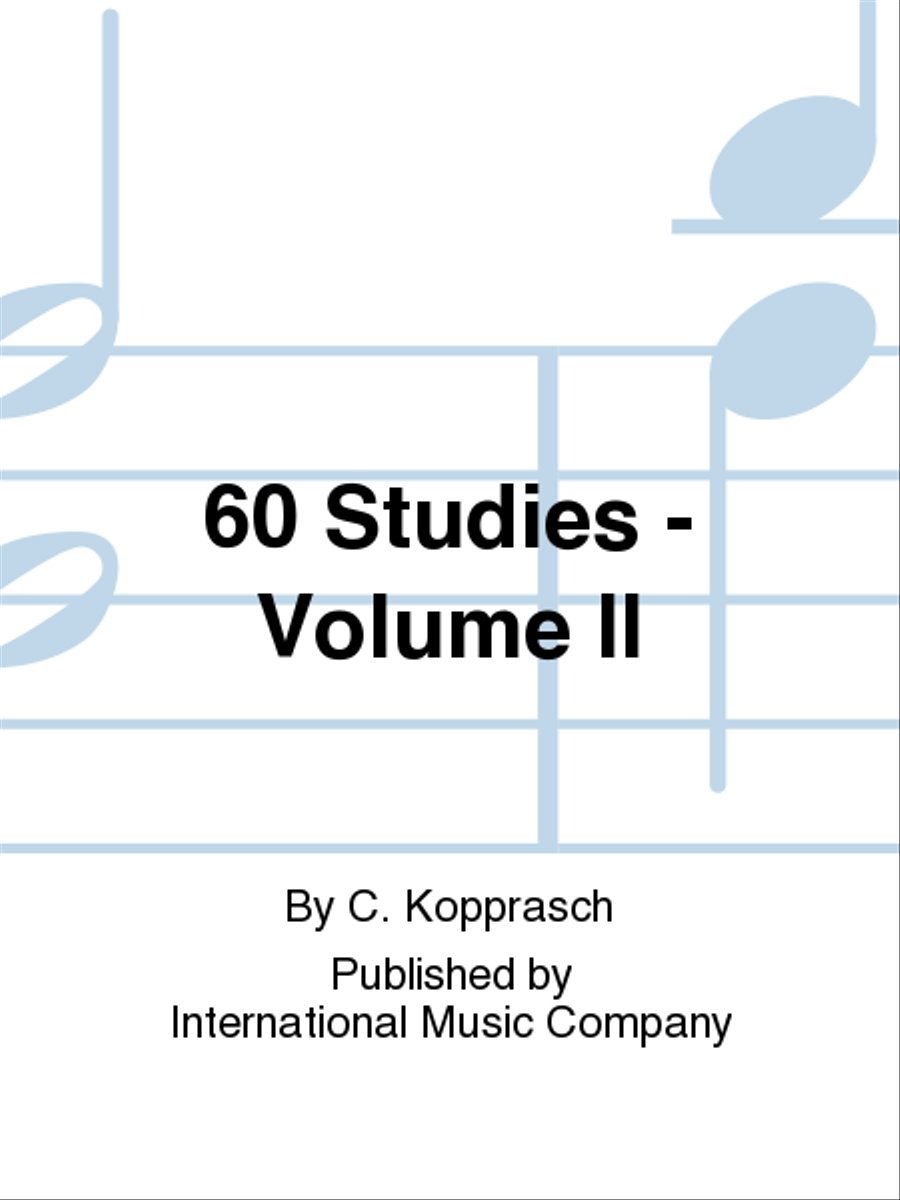 60 Studies: Volume II Horn Solo scores gallery preview page 1