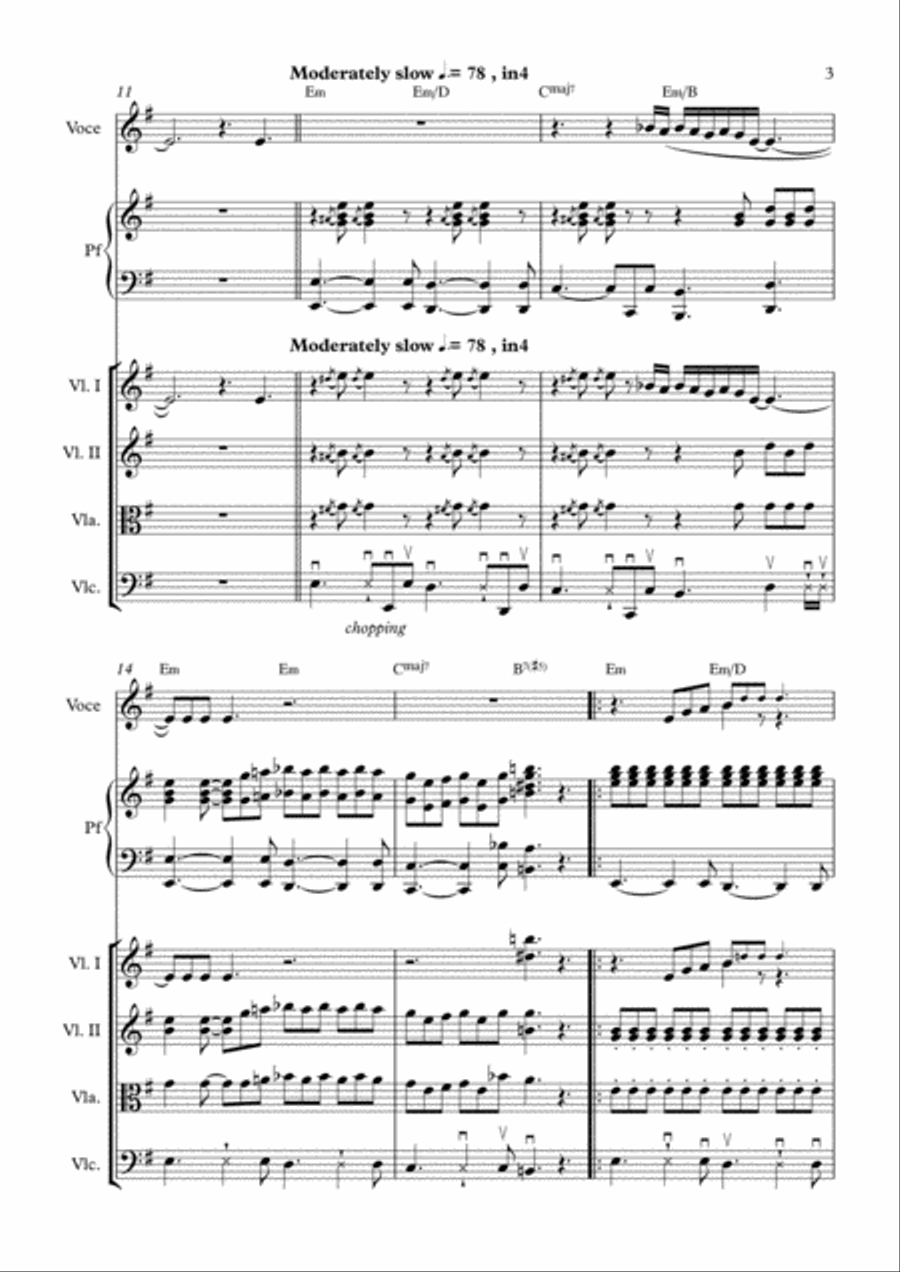 Feeling Good Piano, Vocal, Guitar scores gallery preview page 3