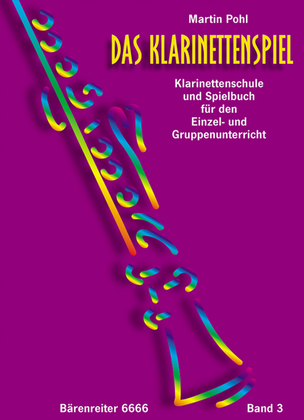 Book cover for Das Klarinettenspiel, Band 3