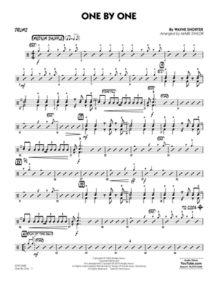 One by One (arr. Mark Taylor) - Drums