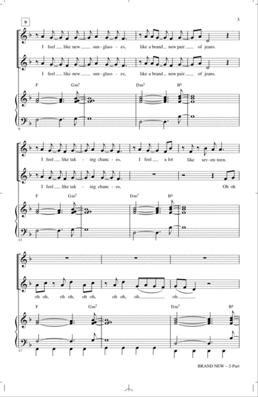 Brand New 2-Part scores gallery preview page 2