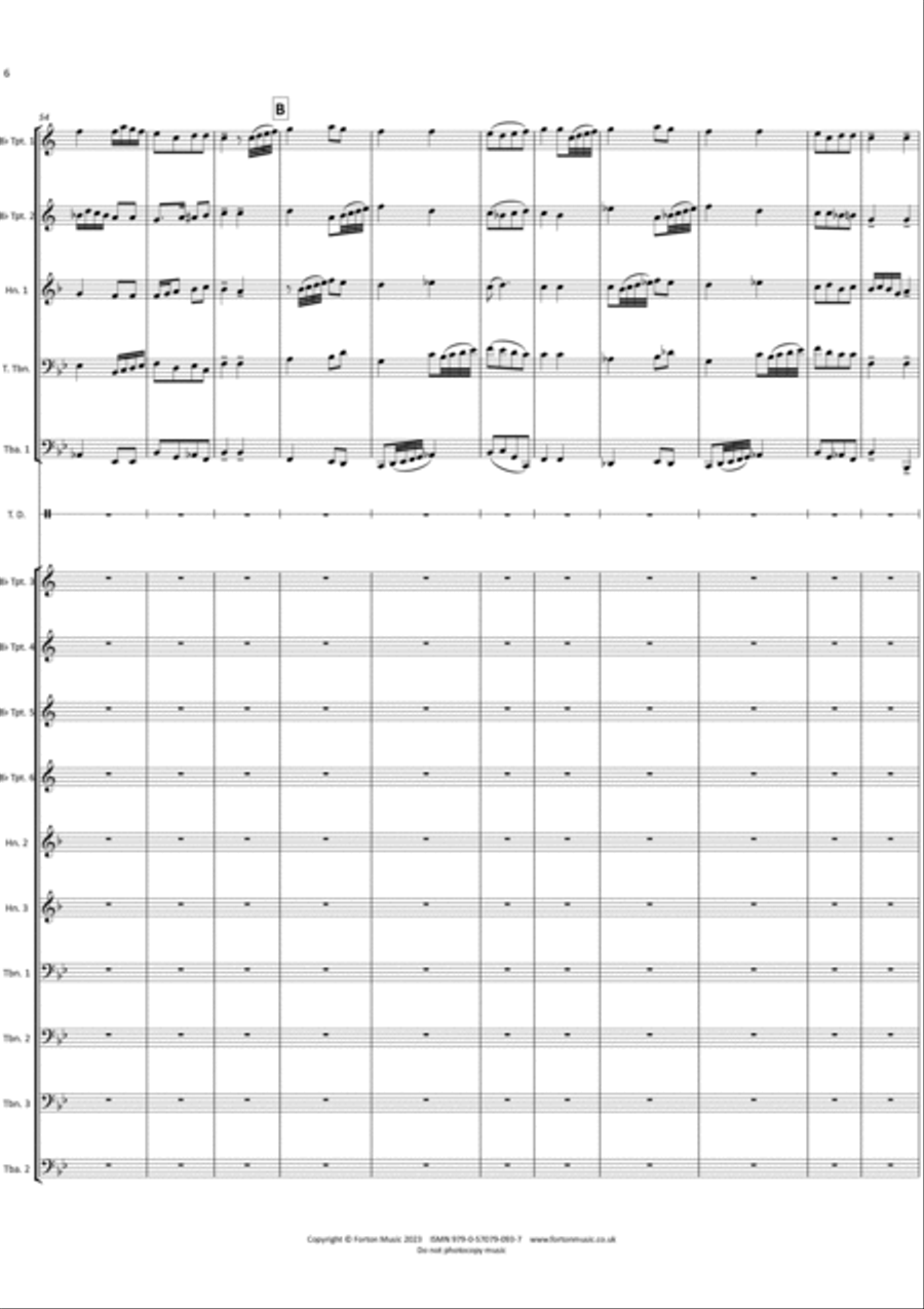 Mattachins Brass Ensemble scores gallery preview page 6