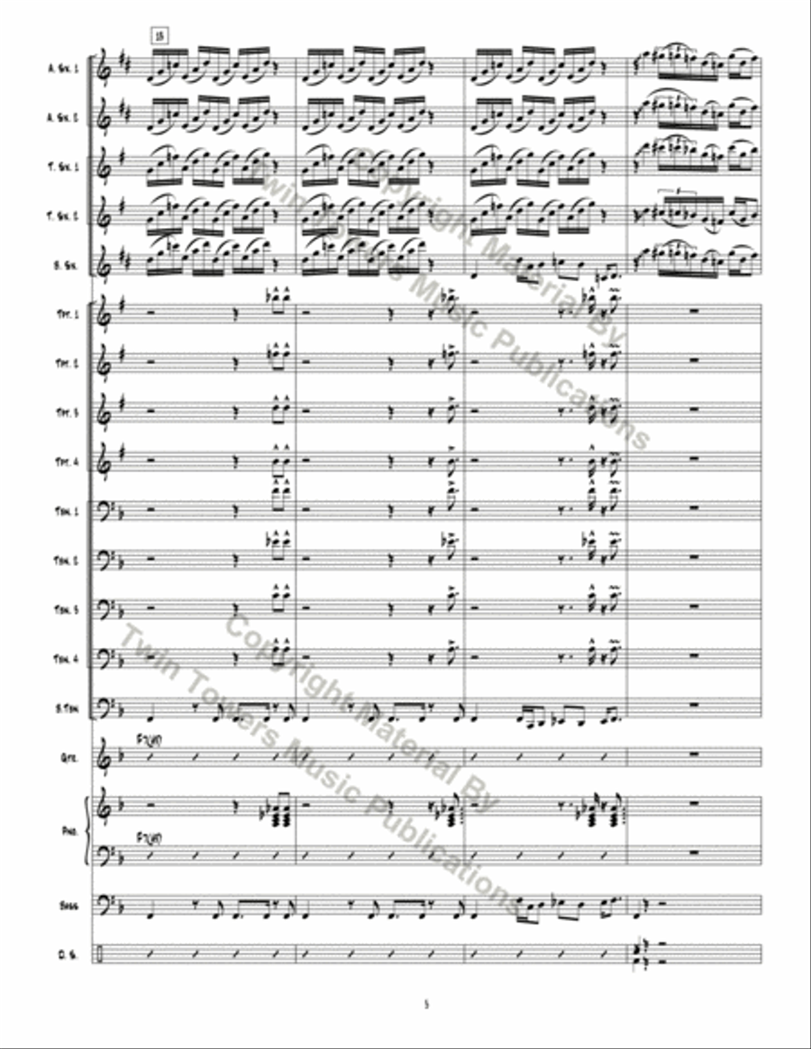 Smartypants Smartypants Jazz Ensemble scores gallery preview page 6