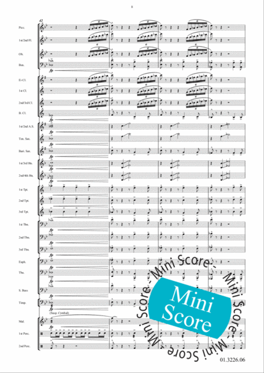 Nanga Parbat Concert Band scores gallery preview page 16