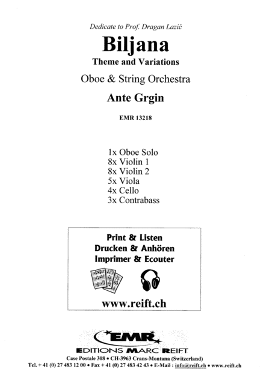 Biljana String Orchestra scores gallery preview page 2