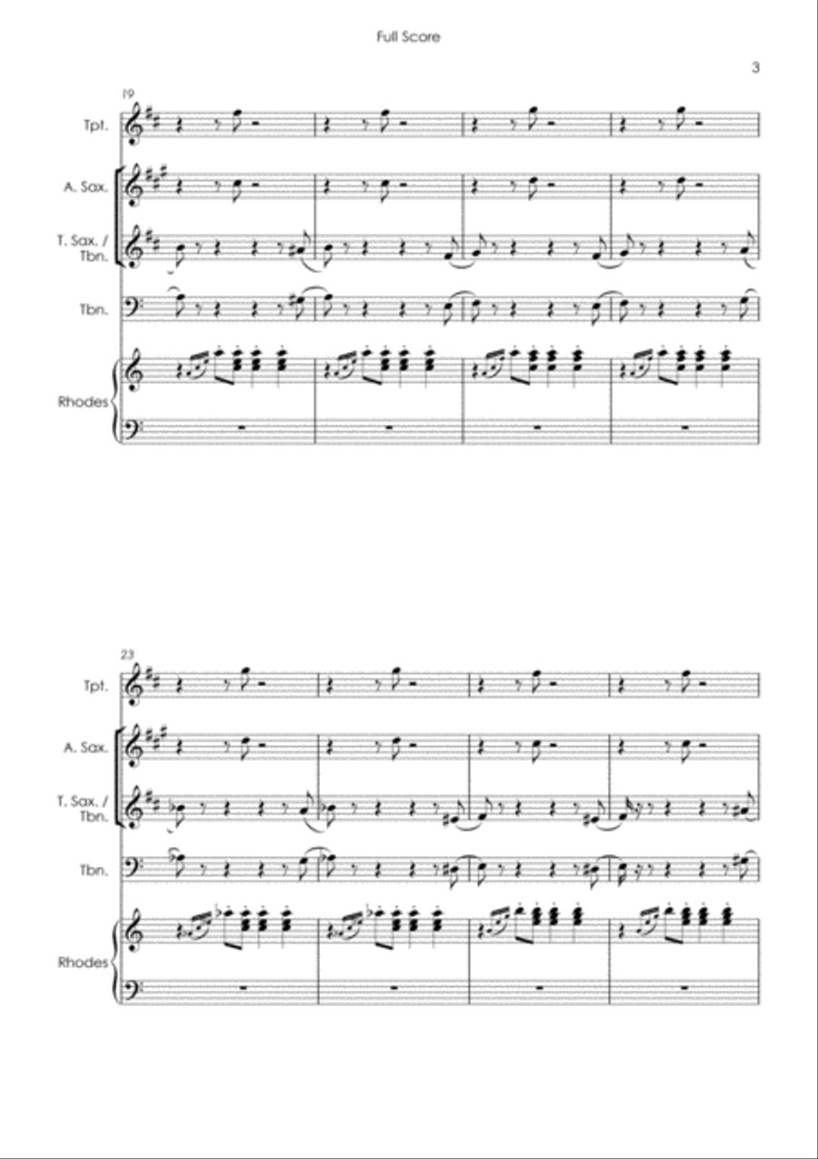 Rehab Tenor Saxophone scores gallery preview page 5
