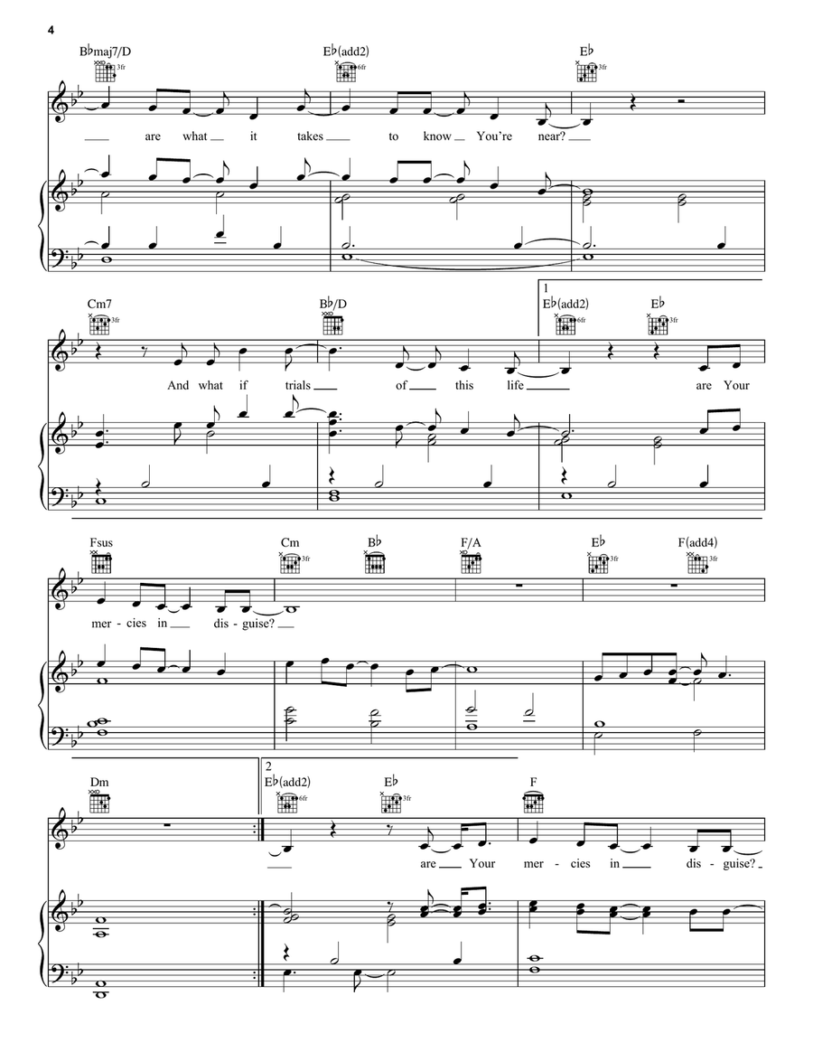 Blessings Acoustic Guitar scores gallery preview page 4