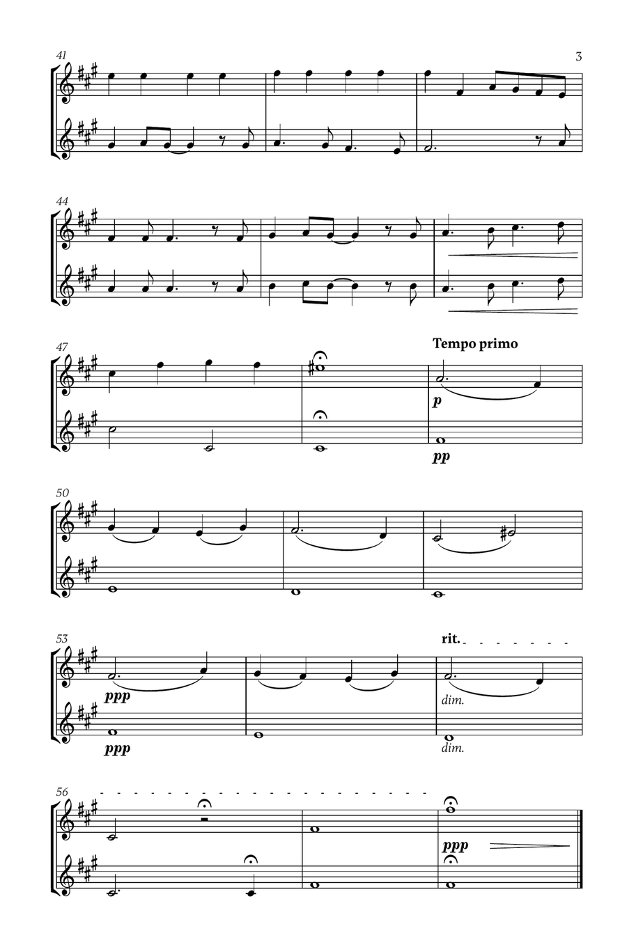 Mary, Did You Know? Mary, Did You Know? Brass Duet scores gallery preview page 3