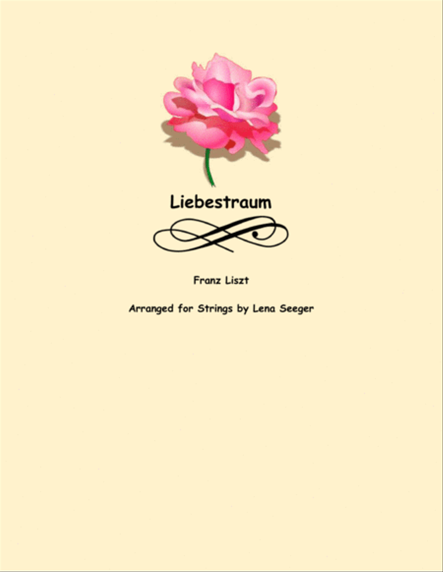 Liebestraum String Trio scores gallery preview page 1