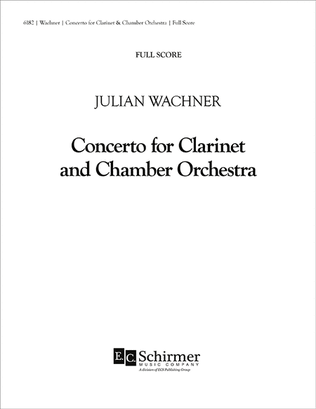 Concerto for Clarinet and Orchestra (Chamber Orchestra Score)