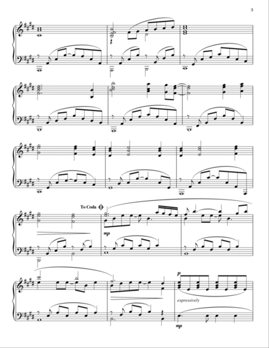 My Heart Will Go On Piano Solo scores gallery preview page 3