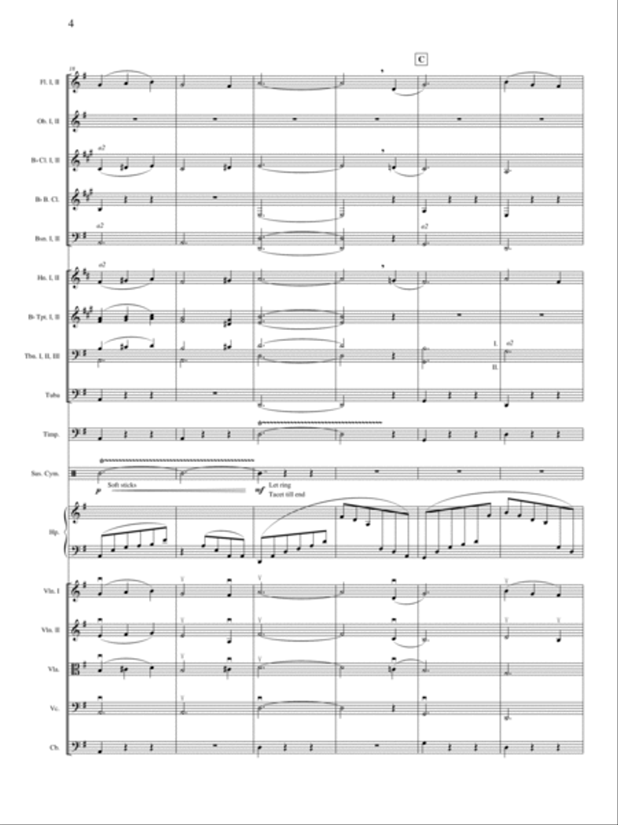 Gianni Schicchi: O Mio Babbino Caro Orchestra scores gallery preview page 5