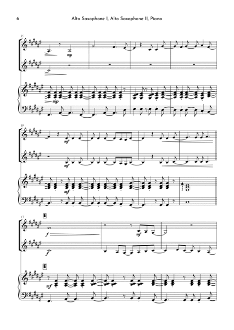 More Than Words More Than Words Woodwind Duet scores gallery preview page 6