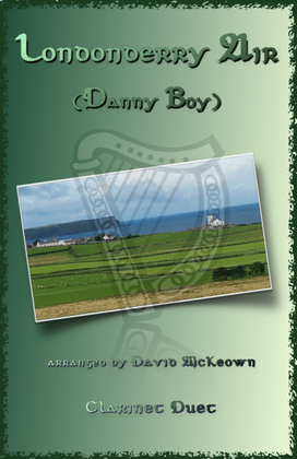Book cover for Londonderry Air, (Danny Boy), for Clarinet Duet