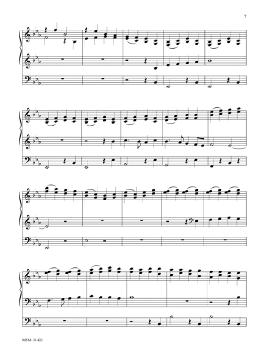 In Quiet Joy Organ scores gallery preview page 4