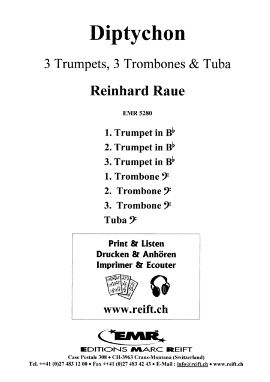 Diptychon Brass Ensemble scores gallery preview page 2