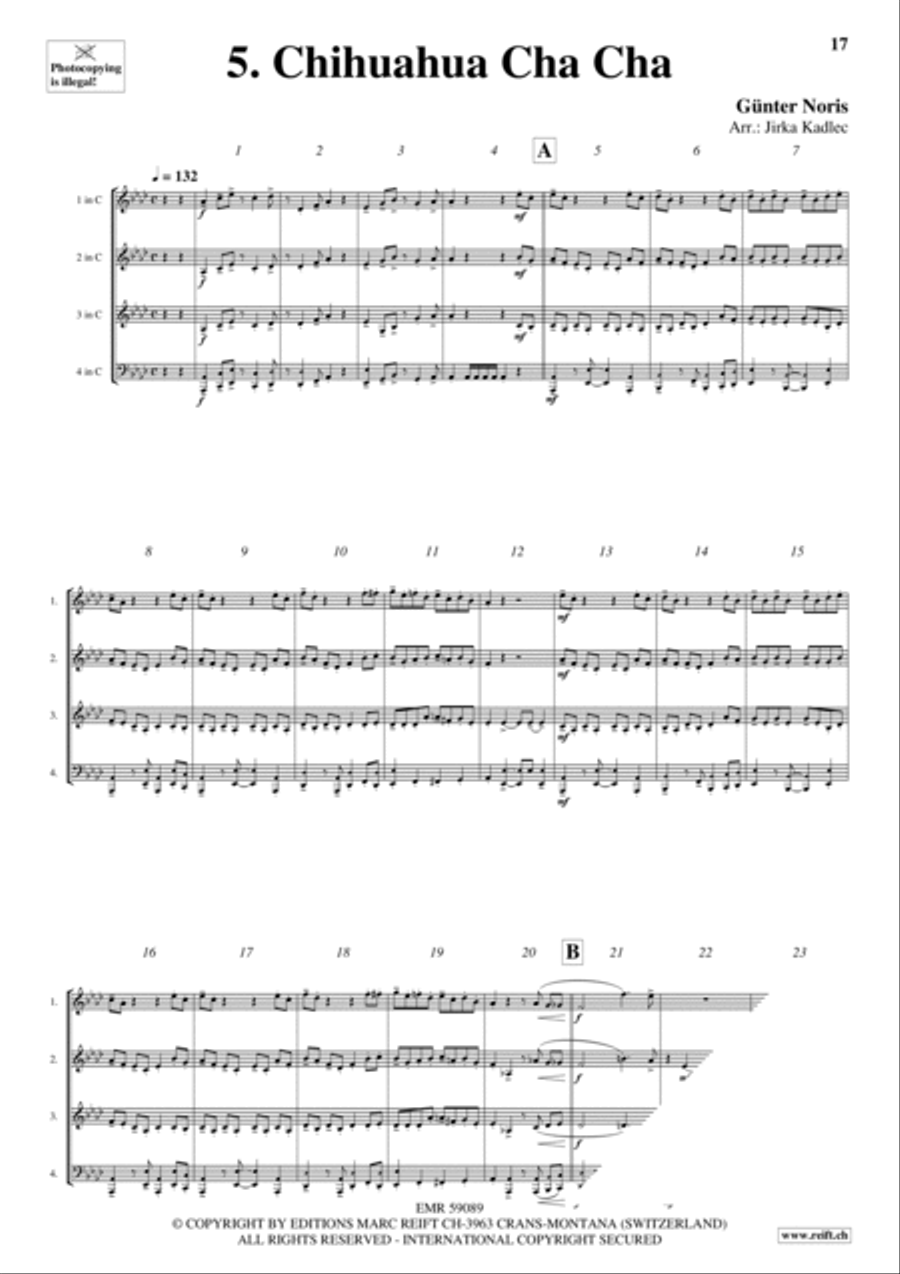 Woodwind Quartet Collection Volume 2 Woodwind Quartet scores gallery preview page 8
