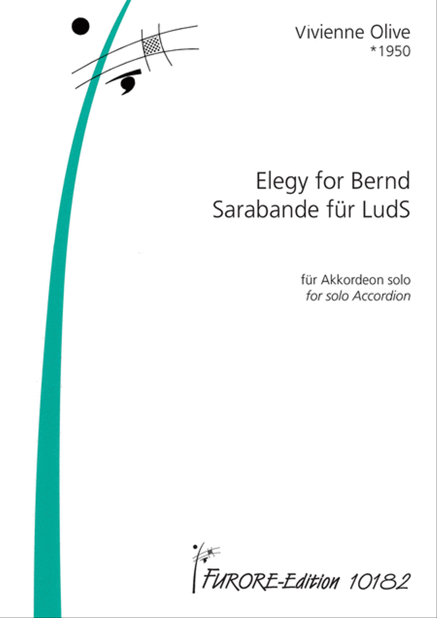 Sarabande fur LudS (6') (2013) Elegy for Bernd (7') (2015) Accordion scores gallery preview page 1