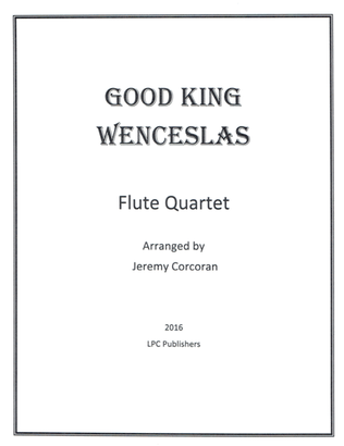 Book cover for Good King Wenceslas for Flute Quartet