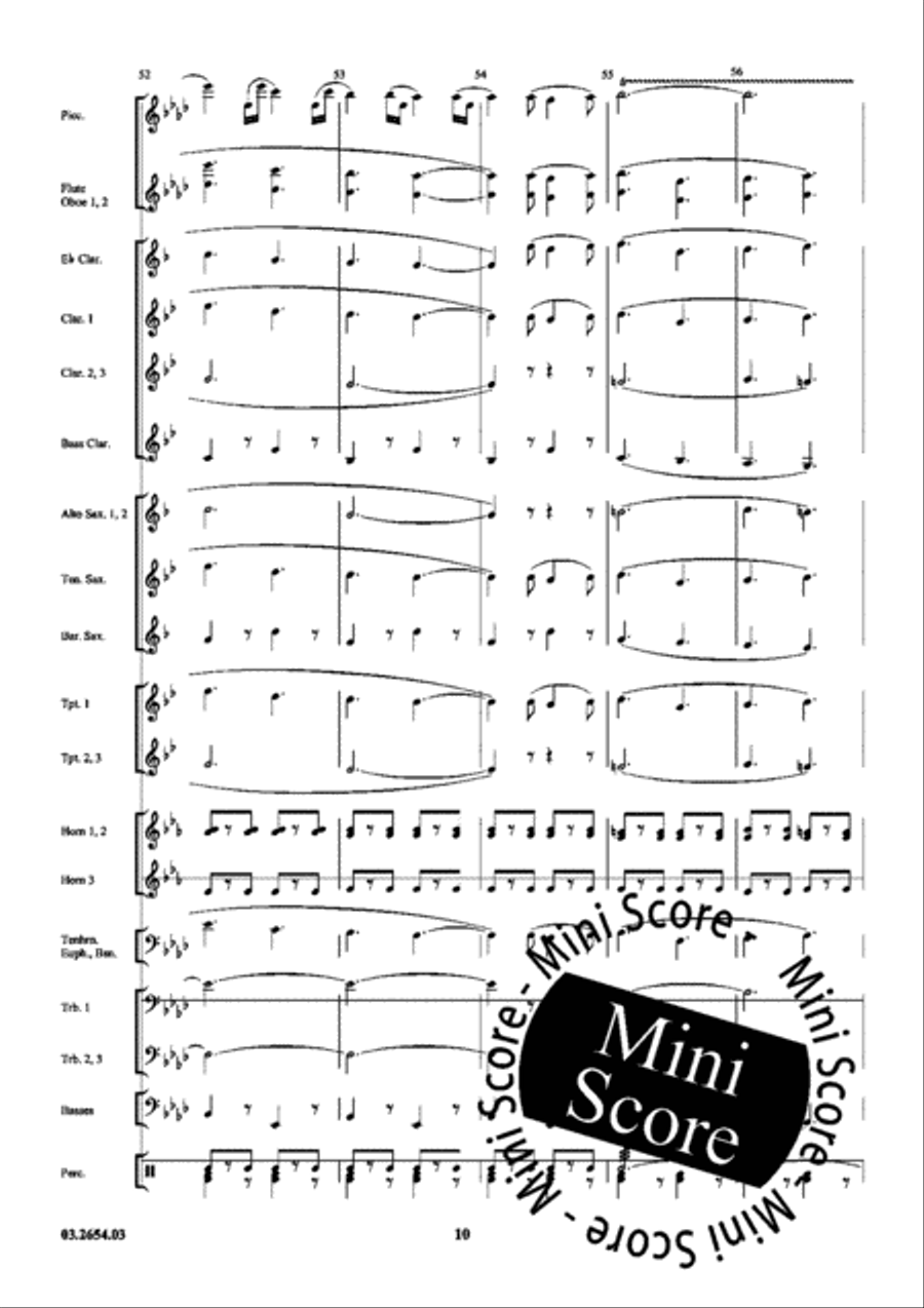 Blaze Away Blaze Away Concert Band scores gallery preview page 14