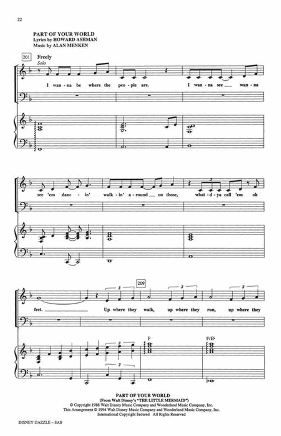 Disney Dazzle! (Medley) Disney Dazzle! (Medley) 3-Part scores gallery preview page 6