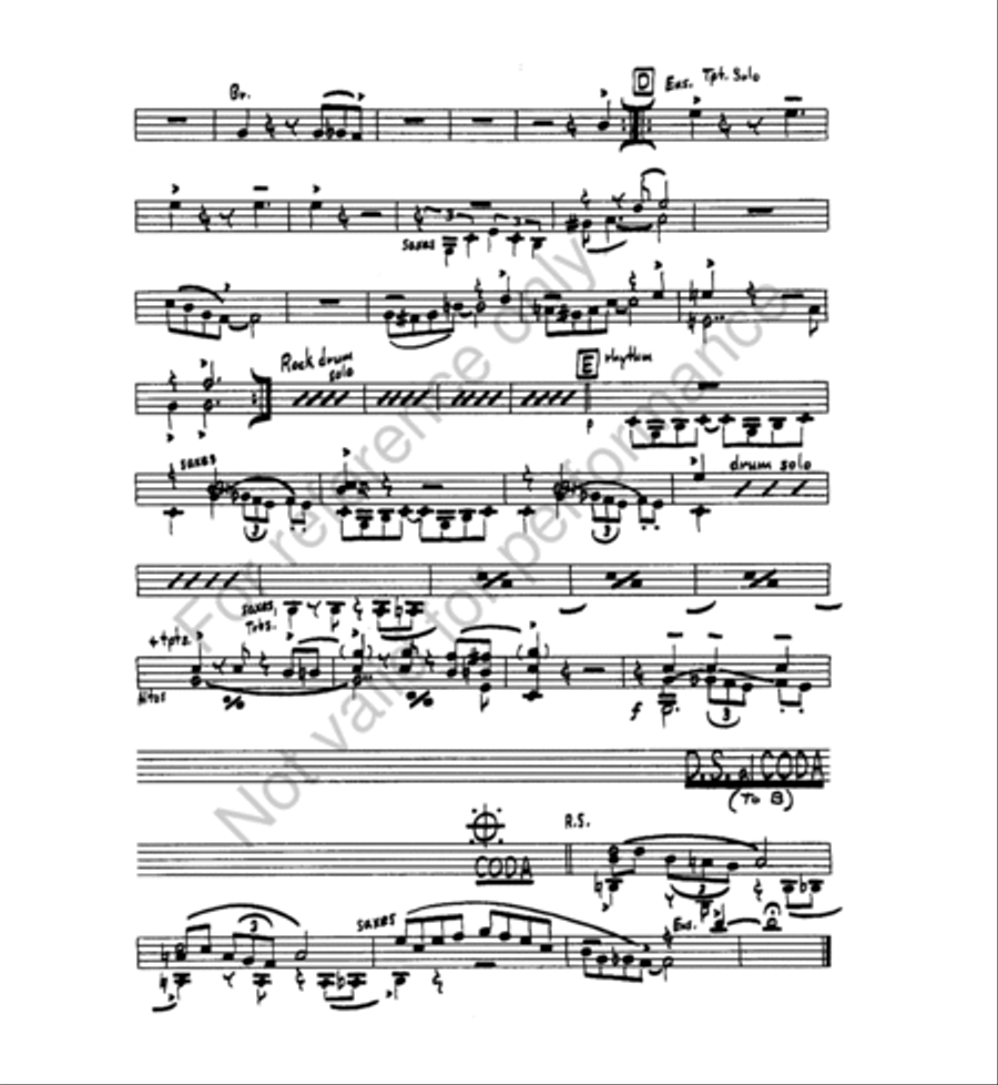 Pellom Place Pellom Place Jazz Ensemble scores gallery preview page 3