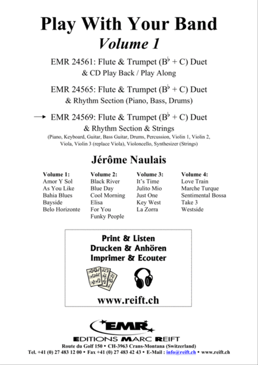 Play With Your Band Volume 1 Flute scores gallery preview page 2